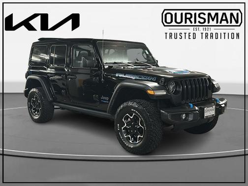 Black Clearcoat 2022 Jeep Wrangler Unlimited 4xe Rubicon