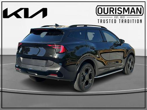 Black 2026 Kia Sportage Hybrid X-Line