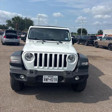 Bright White Clearcoat 2023 Jeep Wrangler Sport