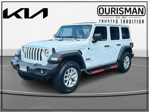 Bright White Clearcoat 2023 Jeep Wrangler Sport