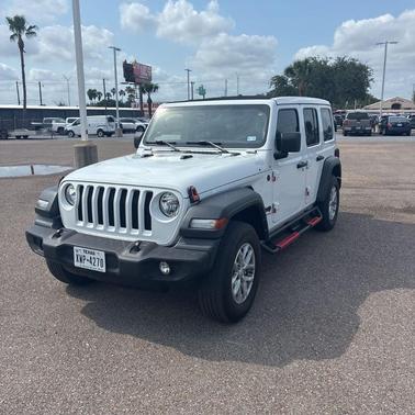 Bright White Clearcoat 2023 Jeep Wrangler Sport