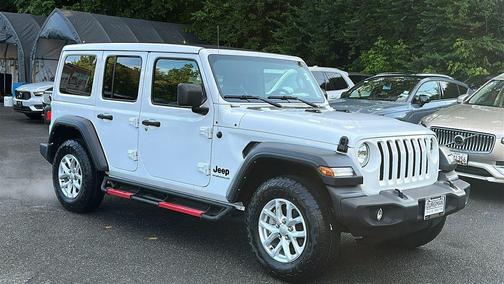 Bright White Clearcoat 2023 Jeep Wrangler Sport