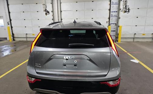 Steel Gray 2023 Kia Niro EV Wind
