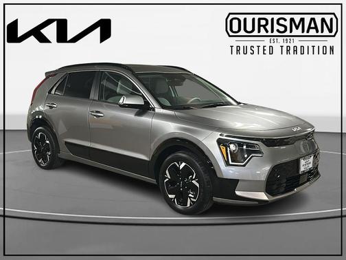 Steel Gray 2023 Kia Niro EV Wind