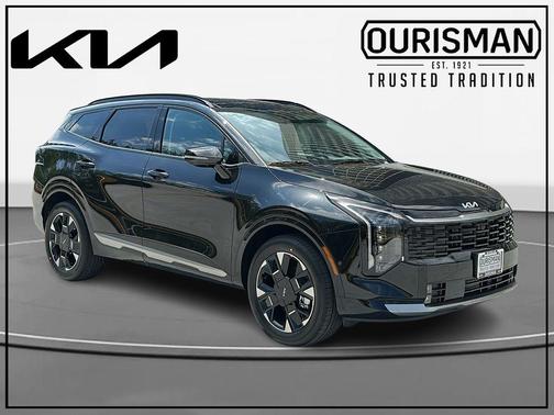Black 2026 Kia Sportage Hybrid SX-Prestige