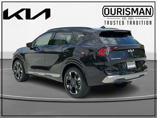 Black 2026 Kia Sportage Hybrid SX-Prestige