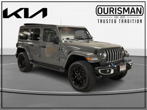 Gray Clearcoat 2023 Jeep Wrangler 4xe Sahara