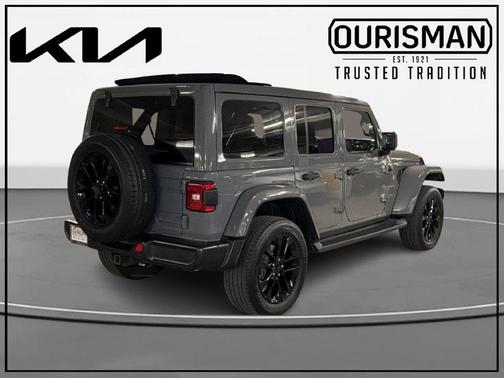Gray Clearcoat 2023 Jeep Wrangler 4xe Sahara