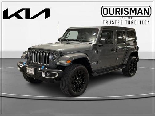 Gray Clearcoat 2023 Jeep Wrangler 4xe Sahara