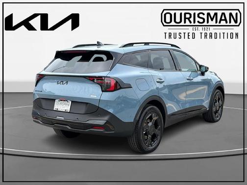 Blue 2027 Kia Sportage Plug-In Hybrid X-Line Prestige