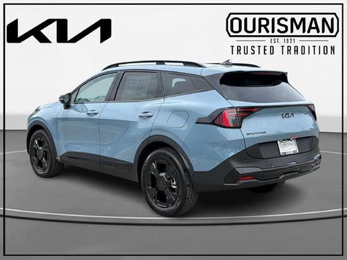 Blue 2027 Kia Sportage Plug-In Hybrid X-Line Prestige