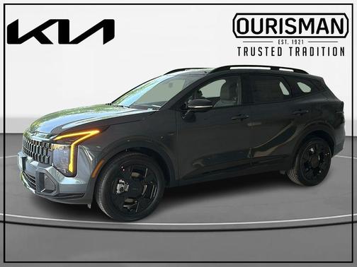 Gravity Gray 2026 Kia Sportage Hybrid X-Line