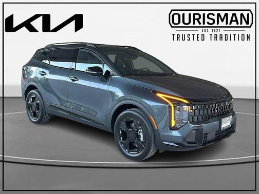 Gravity Gray 2026 Kia Sportage Hybrid X-Line