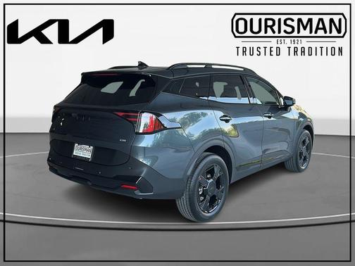 Gravity Gray 2026 Kia Sportage Hybrid X-Line