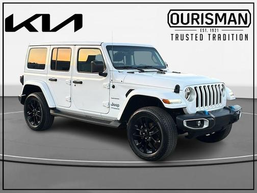 Bright White Clearcoat 2022 Jeep Wrangler Unlimited 4xe Sahara