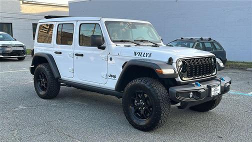 Bright White Clearcoat 2024 Jeep Wrangler 4xe Sport