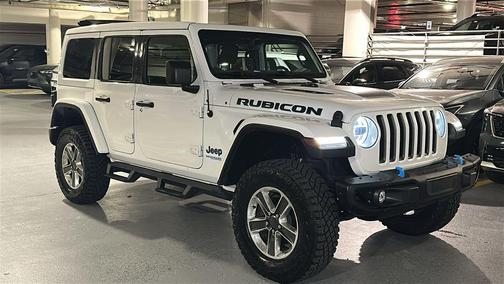 Bright White Clearcoat 2021 Jeep Wrangler Unlimited 4xe Rubicon