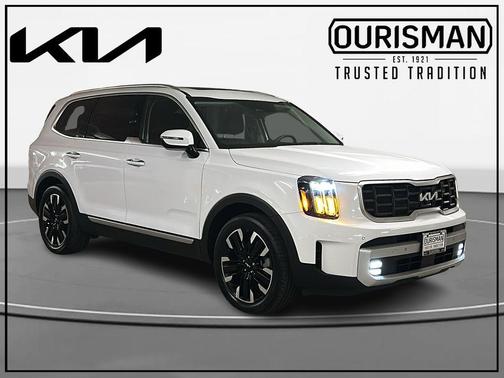 Glacial White Pearl 2024 Kia Telluride SX-Prestige