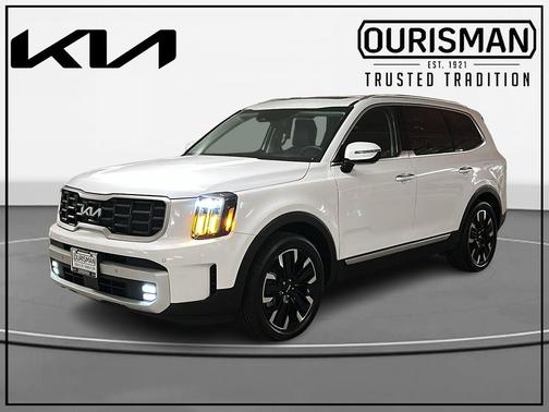 Glacial White Pearl 2024 Kia Telluride SX-Prestige
