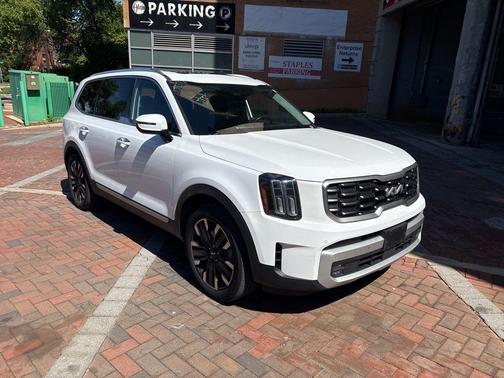 Glacial White Pearl 2024 Kia Telluride SX-Prestige