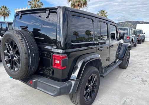 Black Clearcoat 2022 Jeep Wrangler Unlimited 4xe Sahara