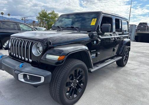Black Clearcoat 2022 Jeep Wrangler Unlimited 4xe Sahara