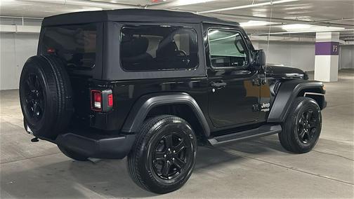 Black Clearcoat 2021 Jeep Wrangler Sport