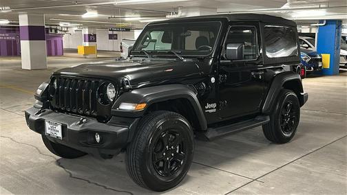 Black Clearcoat 2021 Jeep Wrangler Sport