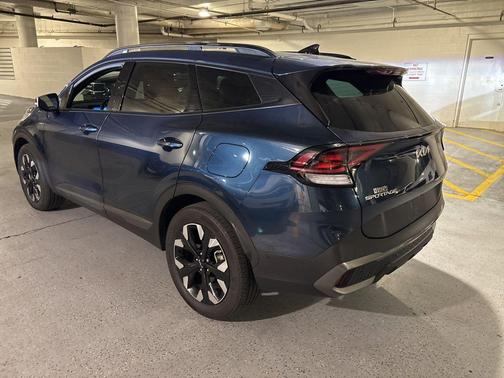 Blue 2023 Kia Sportage Plug-In Hybrid X-Line Prestige