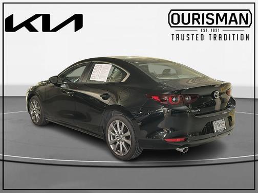 Jet Black Mica 2025 Mazda Mazda3 FWD w/Preferred Package