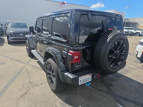 Black Clearcoat 2024 Jeep Wrangler 4xe Sahara