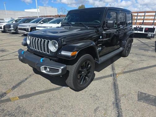Black Clearcoat 2024 Jeep Wrangler 4xe Sahara