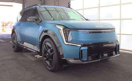Ocean Blue 2024 Kia EV9 GT-Line