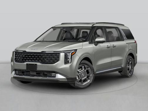 Red 2026 Kia Carnival Hybrid LXS