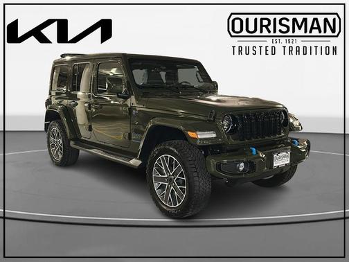 Sarge Green Clearcoat 2024 Jeep Wrangler 4xe High Altitude