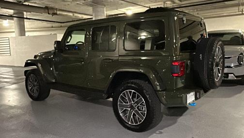 Sarge Green Clearcoat 2024 Jeep Wrangler 4xe High Altitude