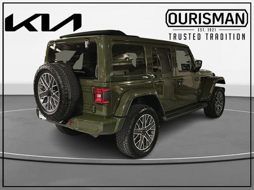 Sarge Green Clearcoat 2024 Jeep Wrangler 4xe High Altitude