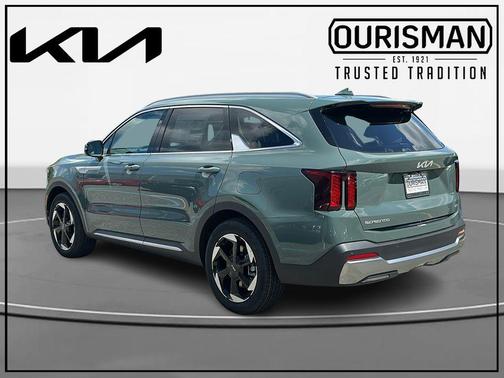 Green 2026 Kia Sorento Hybrid EX