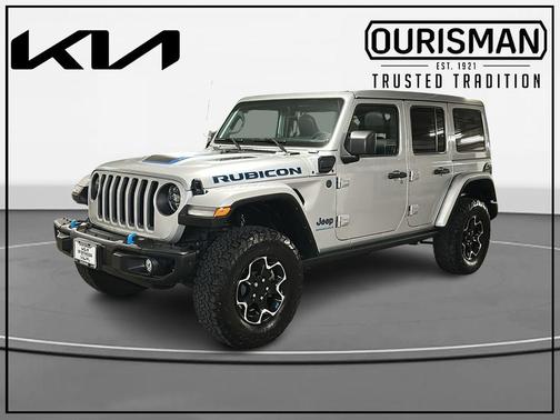 Silver Zynith Clearcoat 2023 Jeep Wrangler 4xe Rubicon