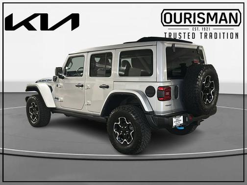 Silver Zynith Clearcoat 2023 Jeep Wrangler 4xe Rubicon