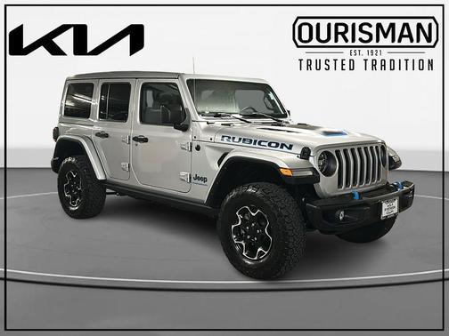 Silver Zynith Clearcoat 2023 Jeep Wrangler 4xe Rubicon