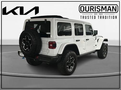 Bright White Clearcoat 2023 Jeep Wrangler 4xe Rubicon