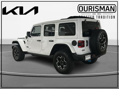Bright White Clearcoat 2023 Jeep Wrangler 4xe Rubicon