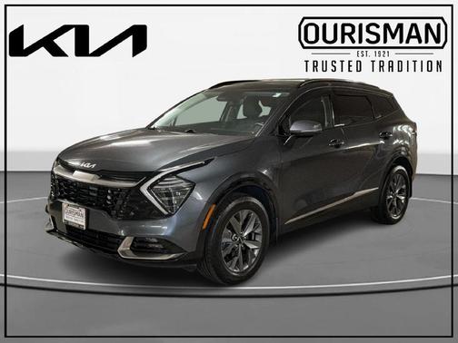 Gravity Gray 2023 Kia Sportage Hybrid SX-Prestige