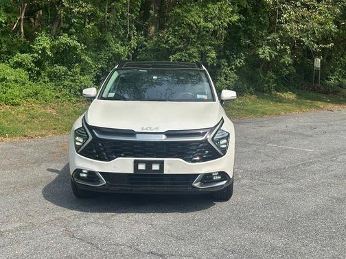 Snow White Pearl 2025 Kia Sportage Hybrid SX-Prestige