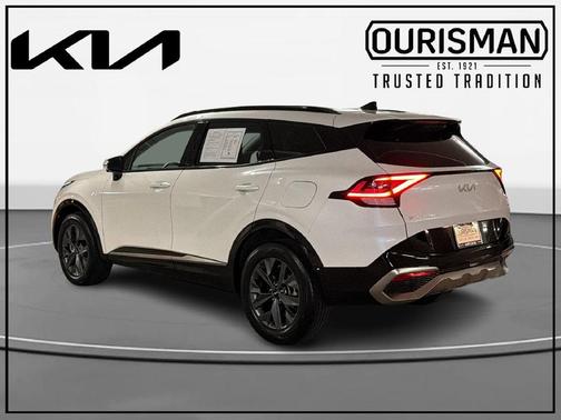 Snow White Pearl 2025 Kia Sportage Hybrid SX-Prestige