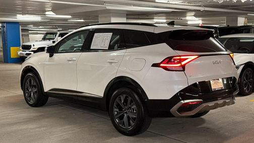 Snow White Pearl 2025 Kia Sportage Hybrid SX-Prestige