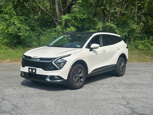 Snow White Pearl 2025 Kia Sportage Hybrid SX-Prestige