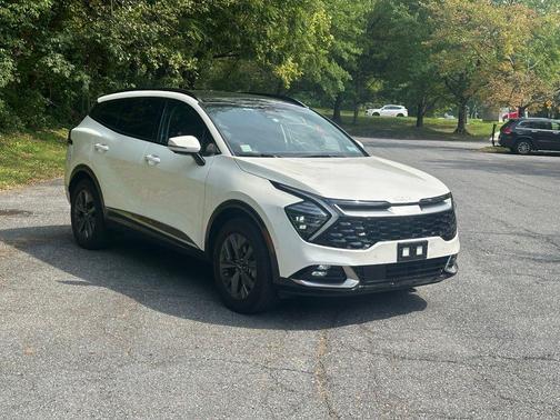 Snow White Pearl 2025 Kia Sportage Hybrid SX-Prestige