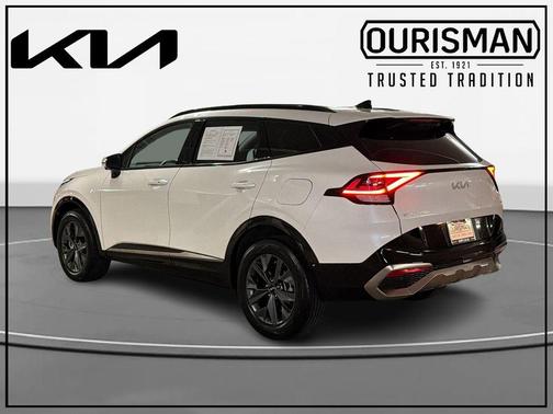 Snow White Pearl 2025 Kia Sportage Hybrid SX-Prestige